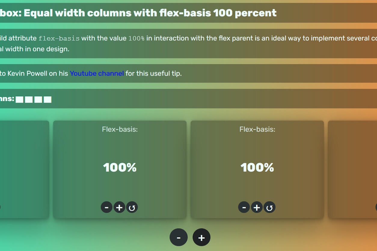 React Flexbox flex-basis 100 percent Image